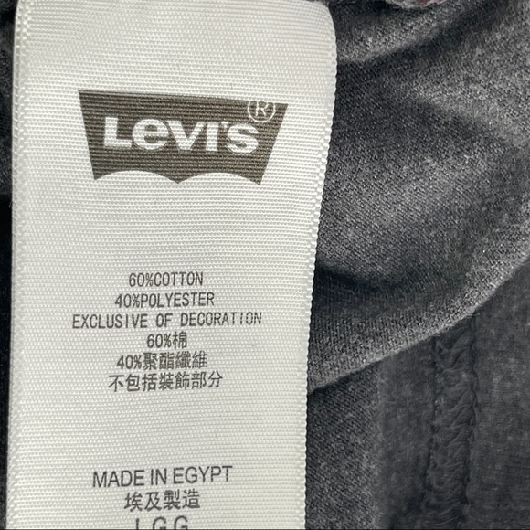 Levi Gray Short Sleeve Graphic Eagle T-Shirt Sz L - Picture 7 of 7